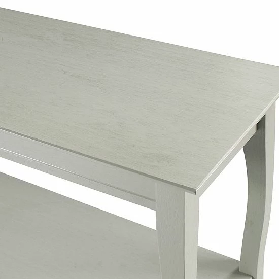 Linon Dayton Console Table Espresso 4 Linon Dayton Console Table Espresso - Image 4