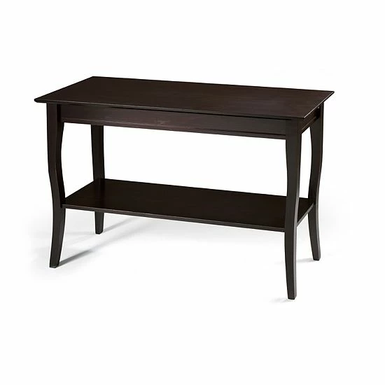 Linon Dayton Console Table Espresso 5 Linon Dayton Console Table Espresso - Image 5