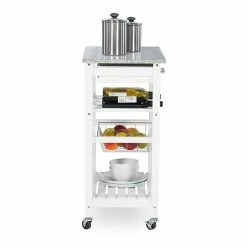 Linon Roger Granite Top Kitchen Cart Green -Linon Sales Store unnamed file 232