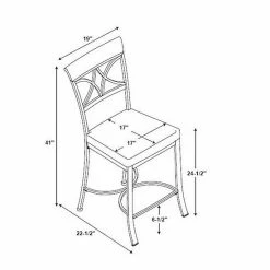 Linon Hamilton Counter Stool -Linon Sales Store unnamed file 2391
