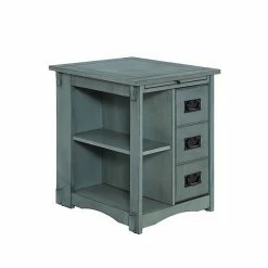 Linon Parnell Side Table Gray -Linon Sales Store unnamed file 2401