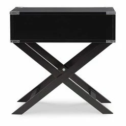 Linon Peggy X-Leg End Table Black 9 Linon Peggy X-Leg End Table Black -Linon Sales Store unnamed file 2433