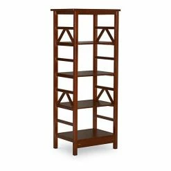 Linon Titian Tower 4-Shelf Bookcase