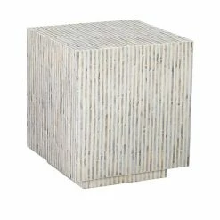 Linon Pippit Square Capiz Accent Table Ivory Shell 13 Linon Pippit Square Capiz Accent Table Ivory Shell -Linon Sales Store unnamed file 2522