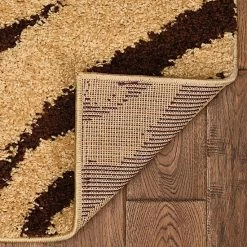 Linon Moroccan Sahara Shag Rug Brown -Linon Sales Store unnamed file 2527