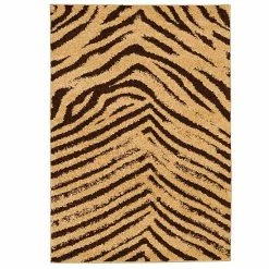 Linon Moroccan Sahara Shag Rug Brown -Linon Sales Store unnamed file 2530
