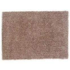 Linon Confetti Solid Shag Rug Gray