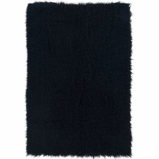 Linon New Flokati Rug Red 5 Linon New Flokati Rug Red - Image 5