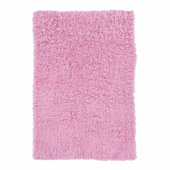 Linon New Flokati Rug Red 10 Linon New Flokati Rug Red - Image 10