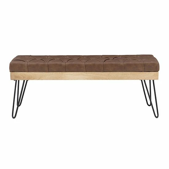 Linon Brooke Bench Stripe 3 Linon Brooke Bench Stripe - Image 3