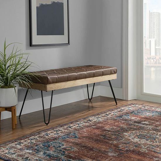 Linon Brooke Bench Stripe 5 Linon Brooke Bench Stripe - Image 5