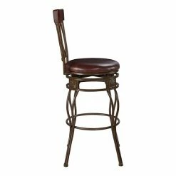 Linon Oval-Back Bar Stool 5 Linon Oval-Back Bar Stool -Linon Sales Store unnamed file 2729