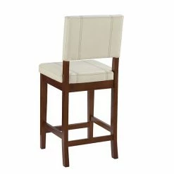 Alternative view of Linon Milano Bar Stool Cream