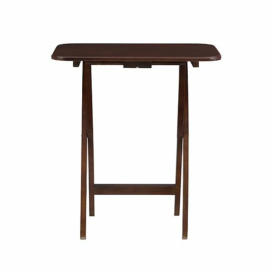 Linon Burke Tray Table & Stand 5-piece Set 7 Linon Burke Tray Table & Stand 5-piece Set - Image 7