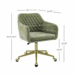 Linon Imogen Quilted Office Chair -Linon Sales Store unnamed file 2754