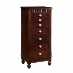 Linon Contemporary Jewelry Armoire