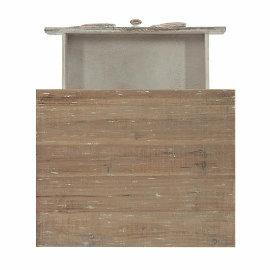 Linon Caspian Fish Storage Side End Table 7 Linon Caspian Fish Storage Side End Table - Image 7