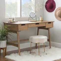 Linon Ryker Rattan Desk -Linon Sales Store unnamed file 3128