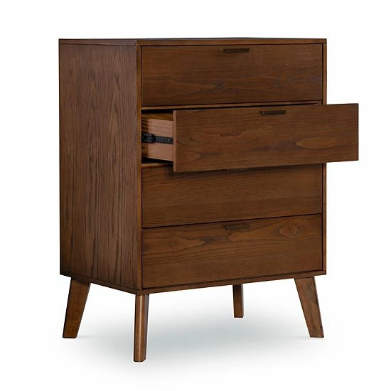 Linon Reid Four Drawer Chest 2 Linon Reid Four Drawer Chest - Image 2