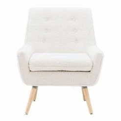 Linon Trellis Accent Chair Natural Sherpa 8 Linon Trellis Accent Chair Natural Sherpa -Linon Sales Store unnamed file 3261