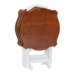 Linon Laptop Folding Tray Table 5-piece Set -Linon Sales Store unnamed file 3290