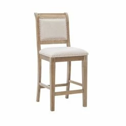 Linon Emmy Natural Counter Stool