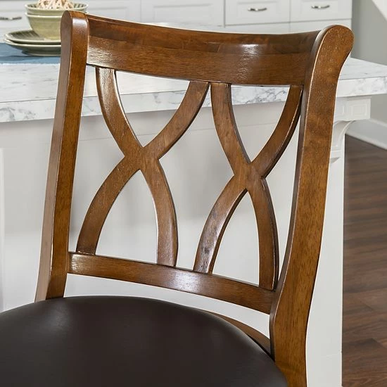 Linon Carmen Big And Tall Counter Stool 6 Linon Carmen Big And Tall Counter Stool - Image 6