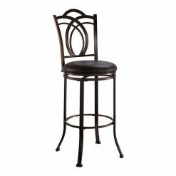 Linon Calif Swivel Bar Stool