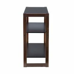 Linon Charles 3-Shelf Bookcase Black Walnut 12 Linon Charles 3-Shelf Bookcase Black Walnut -Linon Sales Store unnamed file 3415