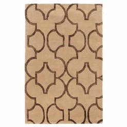 Linon Aspire Geo Rug Ivory Gray