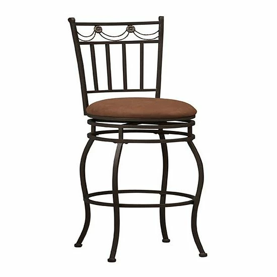 Linon Swag Bar Stool 1 Linon Swag Bar Stool