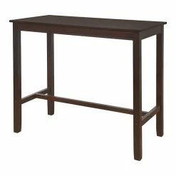Linon Claridge 42 Inch Bar Height Pub Table Rustic Brown 13 Linon Claridge 42 Inch Bar Height Pub Table Rustic Brown -Linon Sales Store unnamed file 358