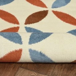 Alternative view of Linon Capri Conrad Star Area Rug