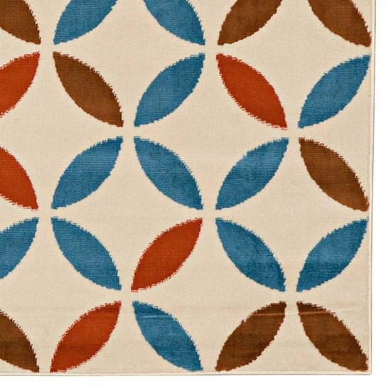 Linon Capri Conrad Star Area Rug 5 Linon Capri Conrad Star Area Rug - Image 5
