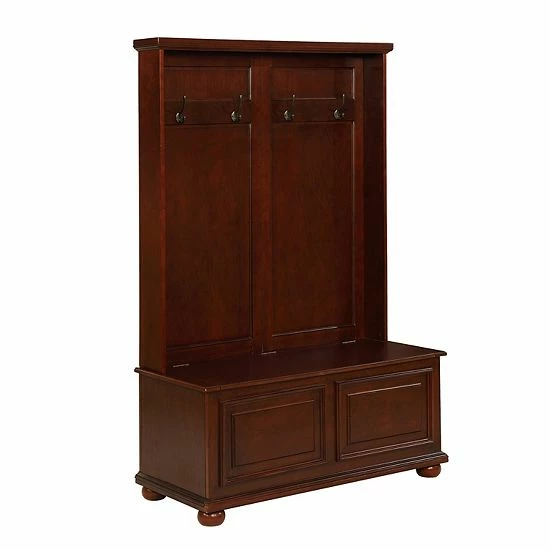 Linon Chadwick Hall 4-Hook Bench 1 Linon Chadwick Hall 4-Hook Bench