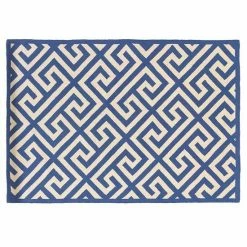 Linon Silhouette Greek Key Wool Rug Gray -Linon Sales Store unnamed file 3816