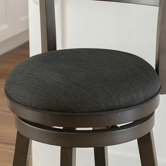Linon Tegan Swivel Counter Stool 8 Linon Tegan Swivel Counter Stool - Image 8