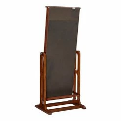 Linon Cheval Jewelry Storage Floor Mirror Brown 10 Linon Cheval Jewelry Storage Floor Mirror Brown -Linon Sales Store unnamed file 3928