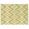 Linon Trio Geometric Rug Blue