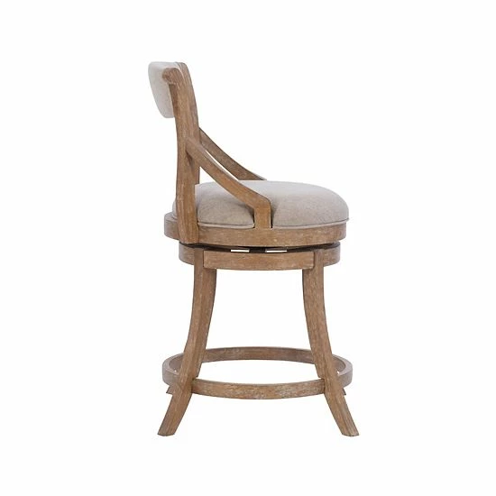 Linon Gilda Big And Tall Counter Stool 4 Linon Gilda Big And Tall Counter Stool - Image 4
