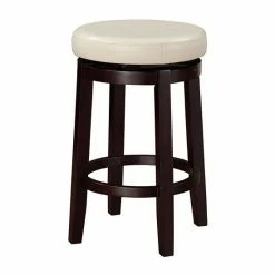 Linon Maya 24-in. Stool Black -Linon Sales Store unnamed file 397