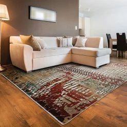 Linon Illusions Multi-Colored Rug -Linon Sales Store unnamed file 3973