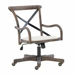 Linon Carson Cafe Desk Chair