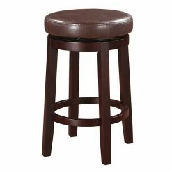 Linon Maya 24-in. Stool Black -Linon Sales Store unnamed file 398