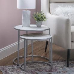 Linon Fraya Nesting End Table 2-piece Set -Linon Sales Store unnamed file 3995