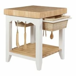 Linon White Kitchen Island