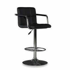 Linon Jenna Quilted Stool & Pub Table 3-piece Set Black Chrome 8 Linon Jenna Quilted Stool & Pub Table 3-piece Set Black Chrome -Linon Sales Store unnamed file 4042