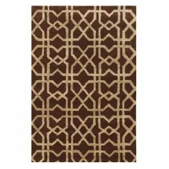 Linon Aspire Geometric Rug Gray