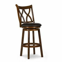 Linon Carmen Big And Tall Bar Stool