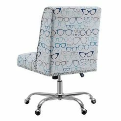 Alternative view of Linon Glasses Office Desk Chair